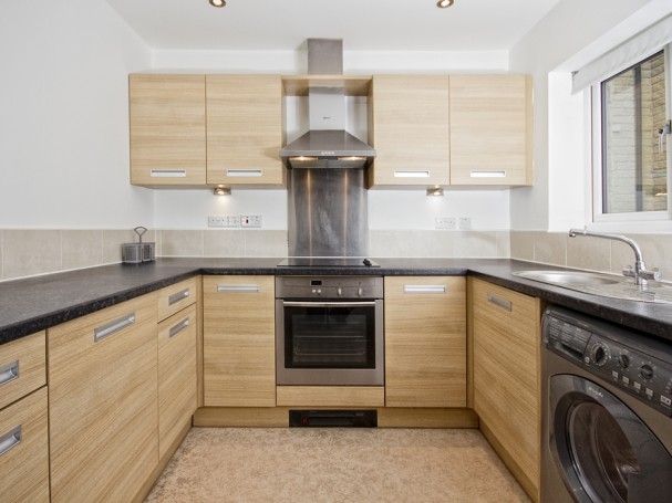 Each apartment at Heritage Court, Dinnington features a modern fitted kitchen.